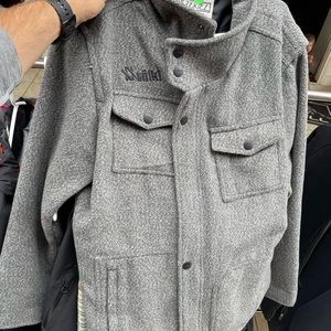 Ezekiel Volkl branded knit jacket